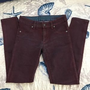 Carmar red skinny jeans